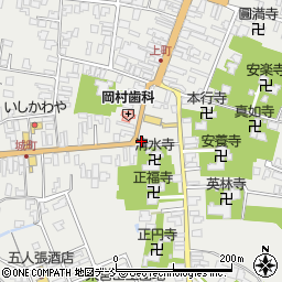 新潟県五泉市村松甲2109周辺の地図