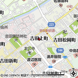 新潟県燕市吉田上町周辺の地図