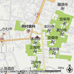 新潟県五泉市村松甲6352周辺の地図