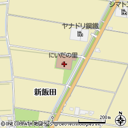 新潟県新潟市南区新飯田2542周辺の地図
