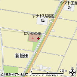 新潟県新潟市南区新飯田2545周辺の地図