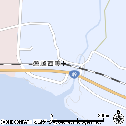 新潟県東蒲原郡阿賀町角島610-1周辺の地図