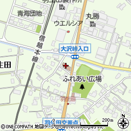 羽生田郵便局周辺の地図