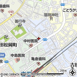 セブンイレブン下越吉田大保町店周辺の地図