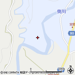 福島県耶麻郡西会津町奥川大字飯沢小牧平周辺の地図