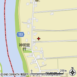 新潟県新潟市南区新飯田6315-3周辺の地図