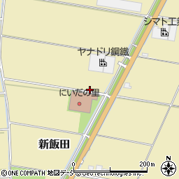 新潟県新潟市南区新飯田2521周辺の地図