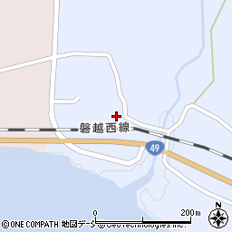 新潟県東蒲原郡阿賀町角島614周辺の地図