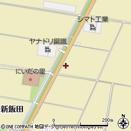 新潟県新潟市南区新飯田2843周辺の地図