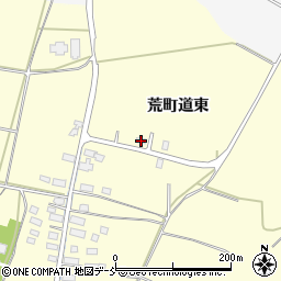 福島県喜多方市上三宮町上三宮荒町道東周辺の地図