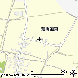 福島県喜多方市上三宮町上三宮（荒町道東）周辺の地図