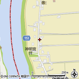 新潟県新潟市南区新飯田6315周辺の地図