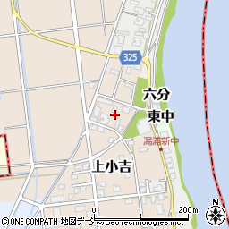 新潟県新潟市西蒲区上小吉1544周辺の地図