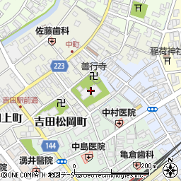 広伝寺周辺の地図