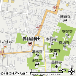 新潟県五泉市村松甲2124周辺の地図