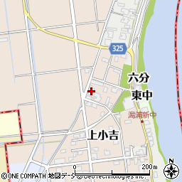 新潟県新潟市西蒲区上小吉1546周辺の地図