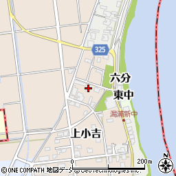 新潟県新潟市西蒲区上小吉1545周辺の地図