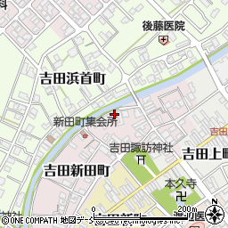 新潟県燕市吉田新田町周辺の地図