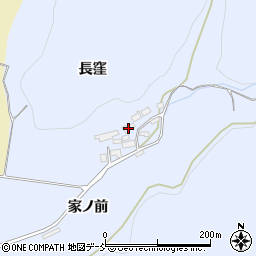 福島県喜多方市岩月町宮津長窪周辺の地図