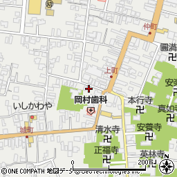 新潟県五泉市村松甲1848-5周辺の地図