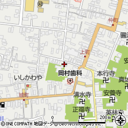 新潟県五泉市村松甲1848周辺の地図