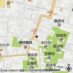 新潟県五泉市村松甲2133周辺の地図