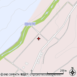 福島県喜多方市岩月町入田付広原周辺の地図