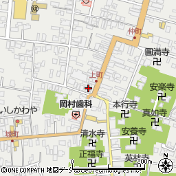 新潟県五泉市村松甲1841周辺の地図