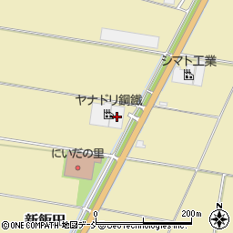 新潟県新潟市南区新飯田2515周辺の地図
