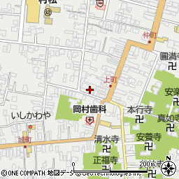 新潟県五泉市村松甲1846周辺の地図