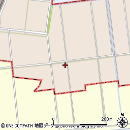 新潟県新潟市西蒲区上小吉971-3周辺の地図
