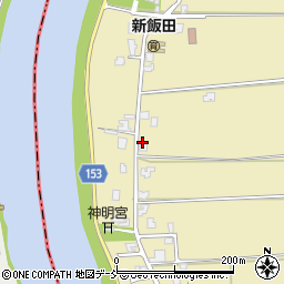 新潟県新潟市南区新飯田6312周辺の地図