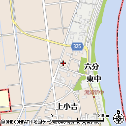 新潟県新潟市西蒲区上小吉1537周辺の地図