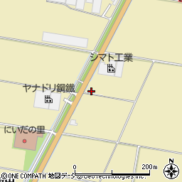 新潟県新潟市南区新飯田2868周辺の地図