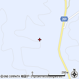 福島県川俣町（伊達郡）羽田（太夫坊）周辺の地図