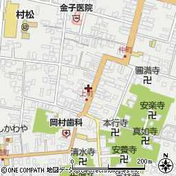 新潟県五泉市村松甲1825周辺の地図