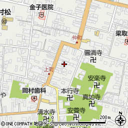 新潟県五泉市村松（甲）周辺の地図