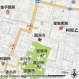 圓満寺周辺の地図