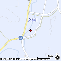 福島県伊達郡川俣町秋山表屋敷周辺の地図