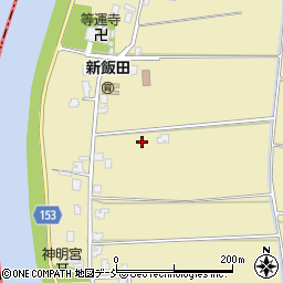 新潟県新潟市南区新飯田1223周辺の地図