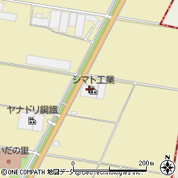 西潟新飯田工場周辺の地図