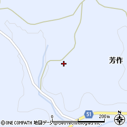 福島県伊達郡川俣町秋山加島入山周辺の地図