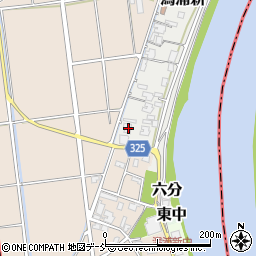 新潟県新潟市西蒲区潟浦新25周辺の地図