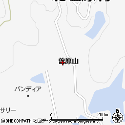 福島県耶麻郡北塩原村檜原曽原山1096-217周辺の地図