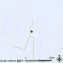 福島県伊達郡川俣町羽田上赤坂周辺の地図