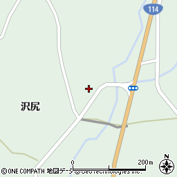 福島県福島市立子山北ノ前周辺の地図