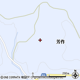 福島県伊達郡川俣町秋山越田山周辺の地図