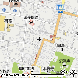 新潟県五泉市村松甲1804周辺の地図