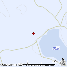 福島県福島市土湯温泉町男沼頭周辺の地図