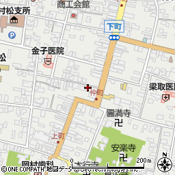 新潟県五泉市村松甲1788周辺の地図